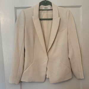 Ba&sh Off-White Women's Blazer - Size 0